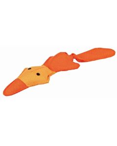 Trixie eend drijvend polyester oranje