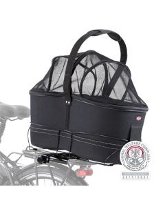 Trixie fietsmand bagage drager breed zwart