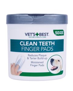 Vets best clean teeth finger pads